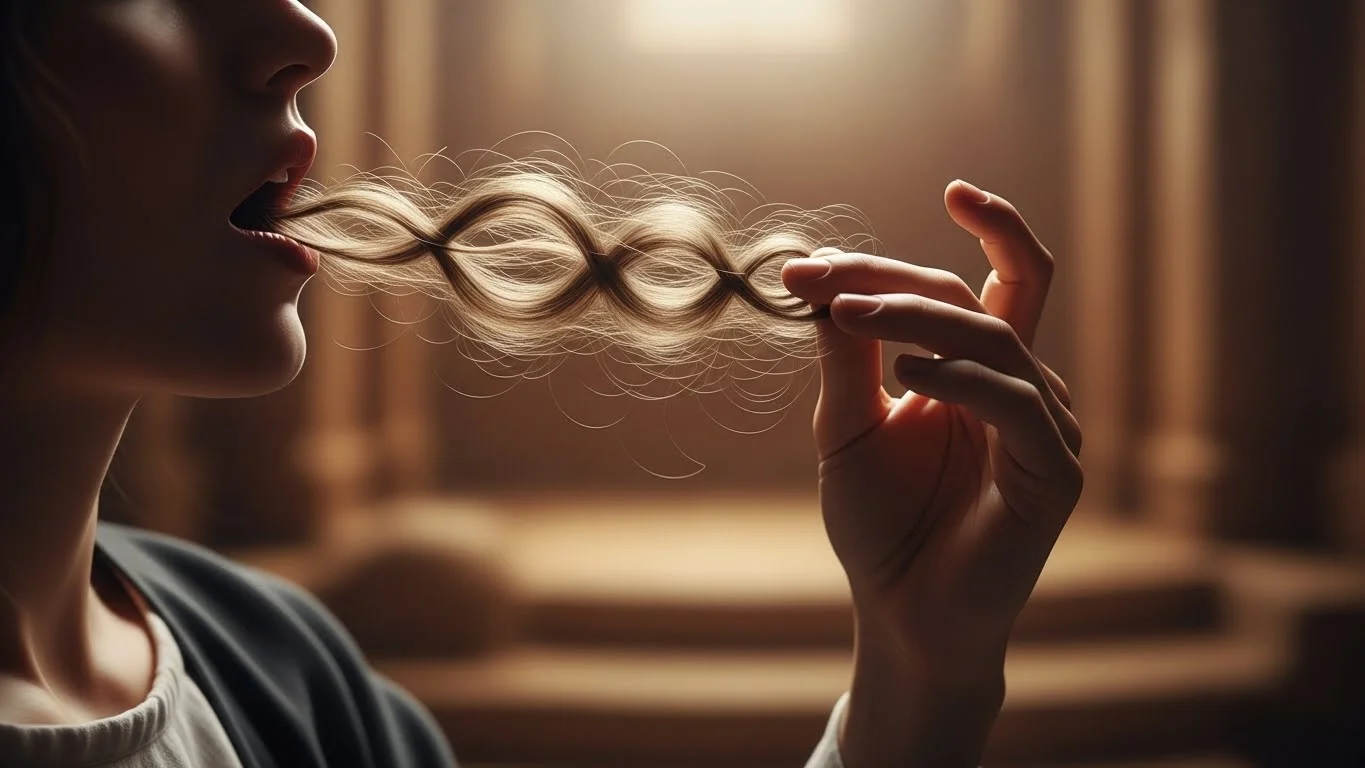 Dream of Pulling Hair Out of Mouth