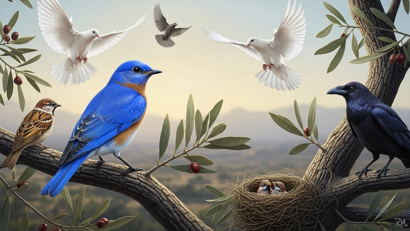 The Symbolism of Bluebirds and Other Birds in the Bible
