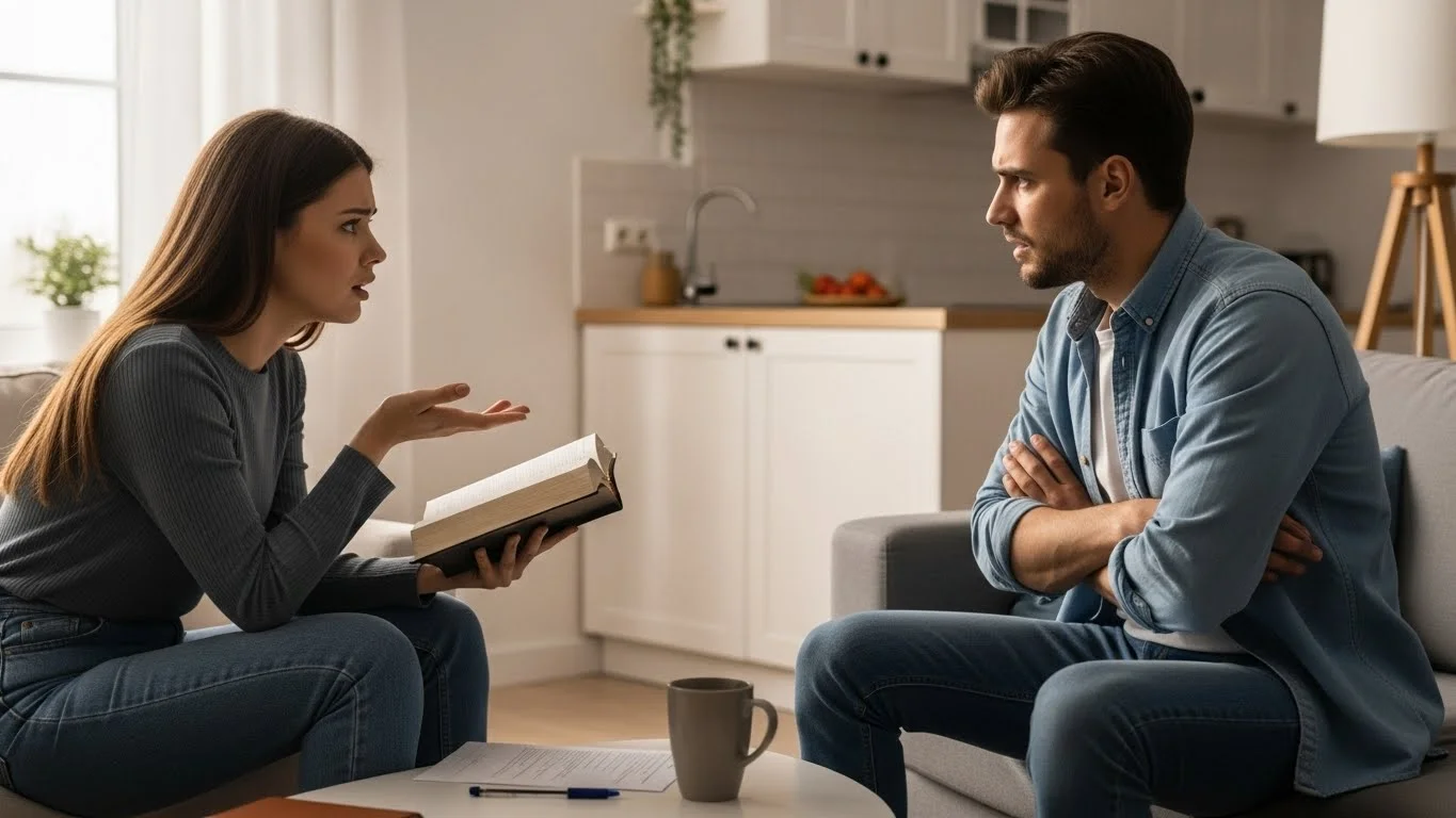 arguing your boyfriend