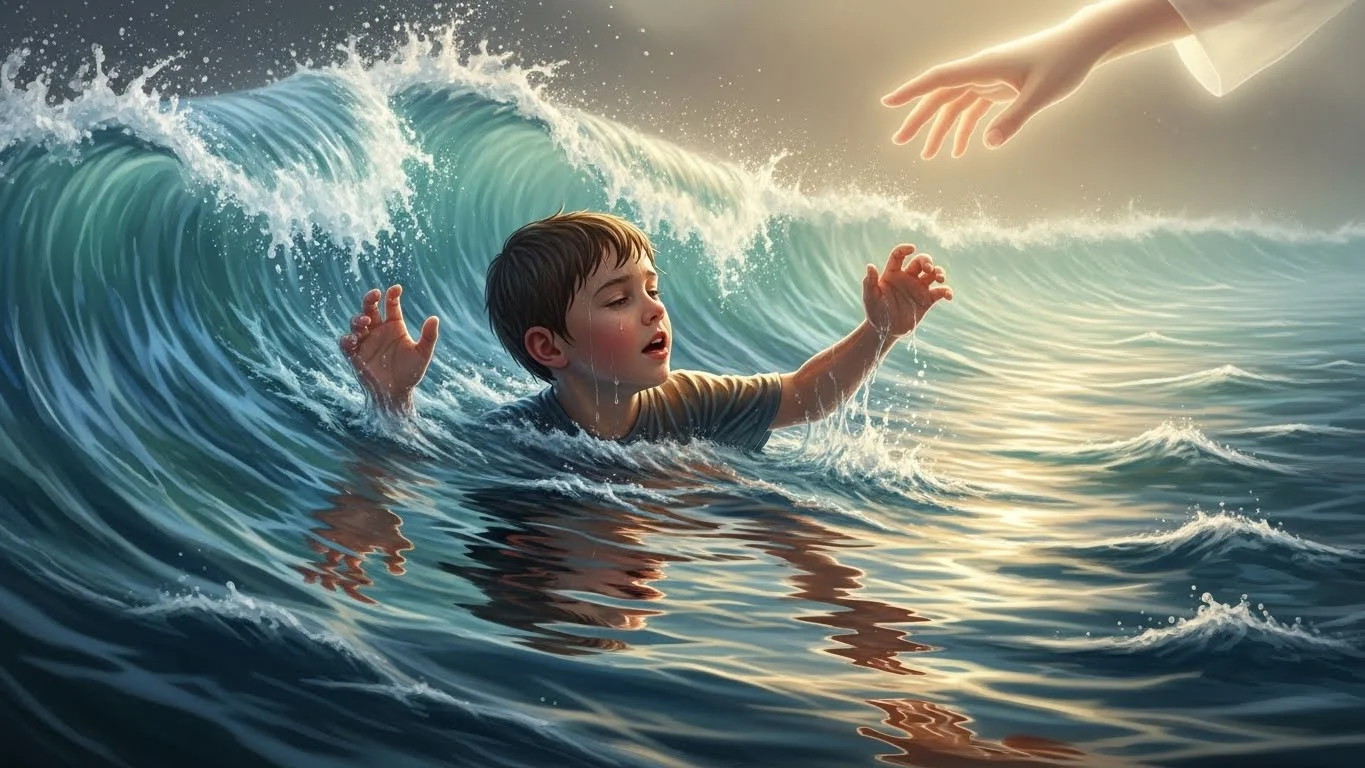 dream about drowning son