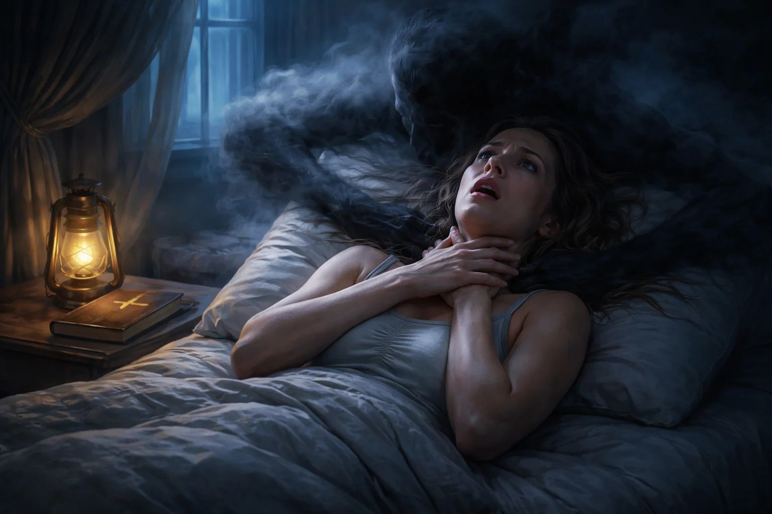 dreams about not being able breathe