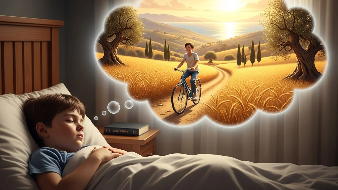 dreams of riding a bike