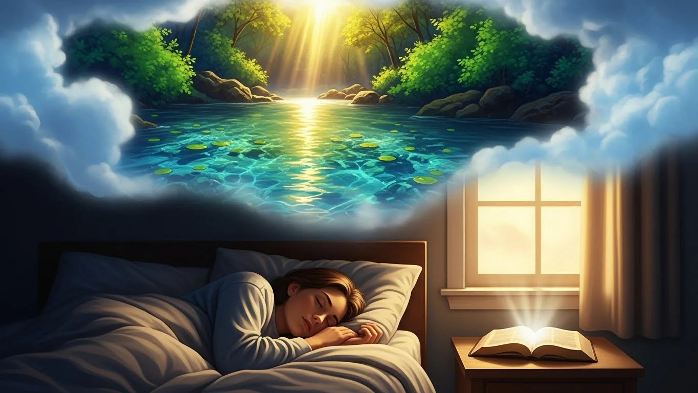 seeing water in dream is good or bad