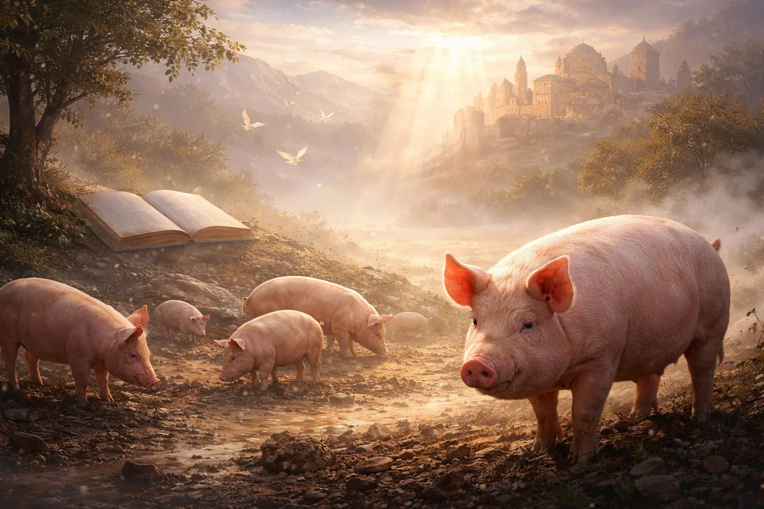 Biblical Meaning of Pigs in Dreams