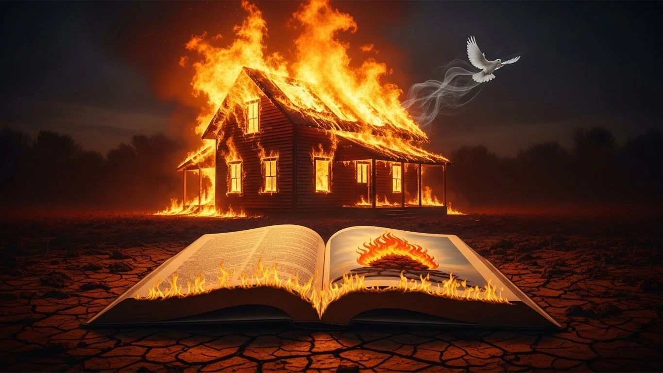Biblical meaning of dreams about a burning house
