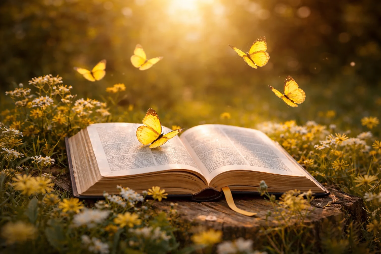Powerful Yellow Butterflies in the Bible