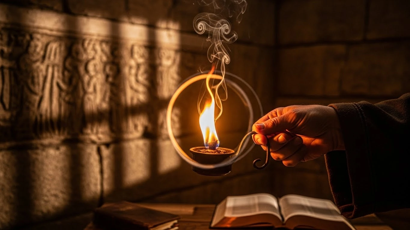 biblical meaning of flickering lights