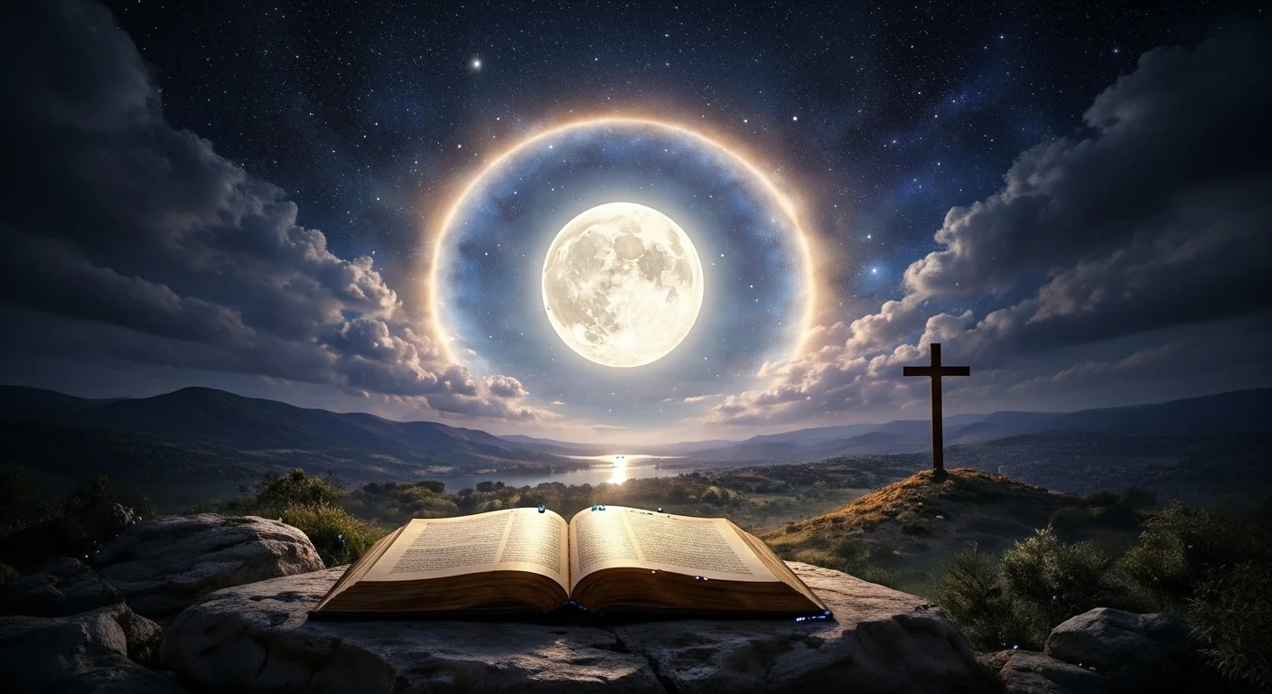 Biblical Meaning of Halo Around the Moon