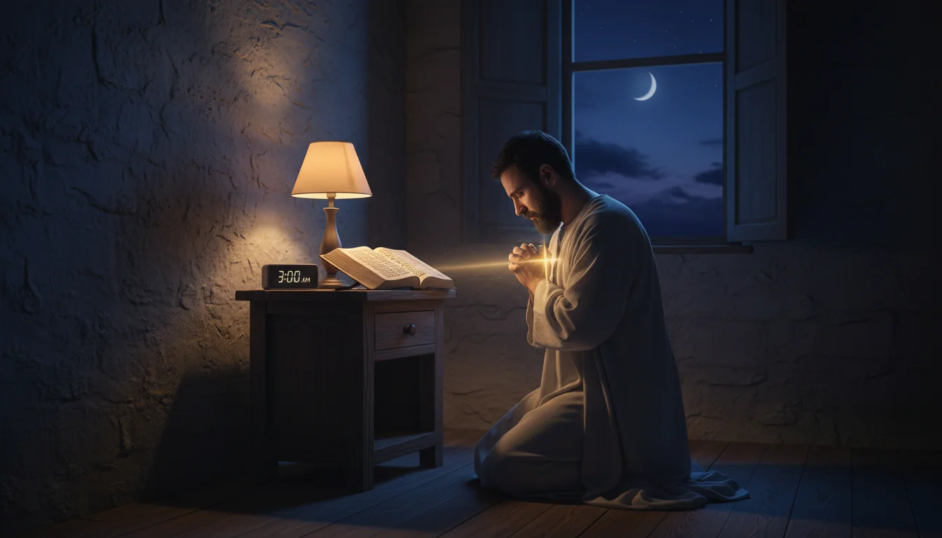 Biblical Meaning of Waking Up at 3am