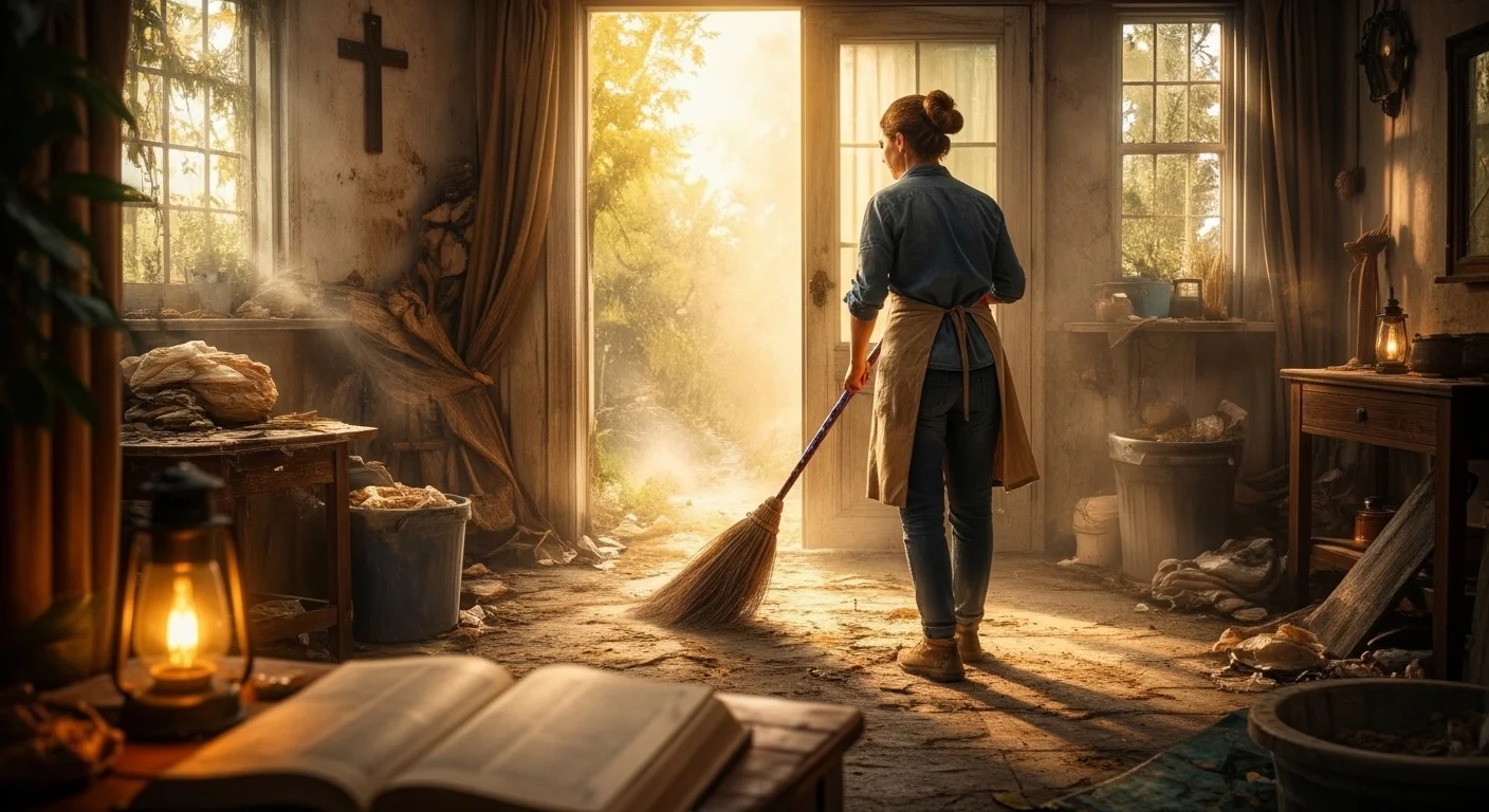 Biblical and Spiritual Meaning of Cleaning a Dirty House in a Dream