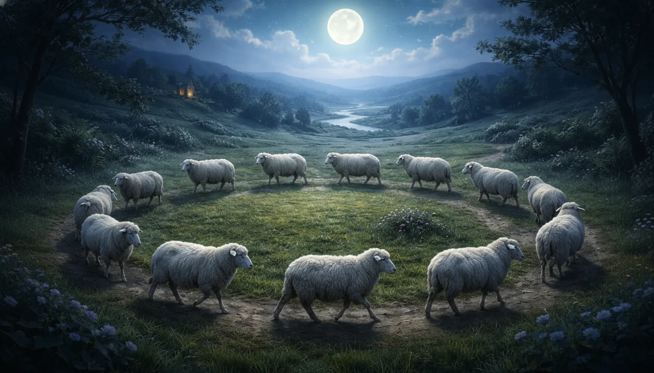 Dreaming About Sheep Walking in Circles