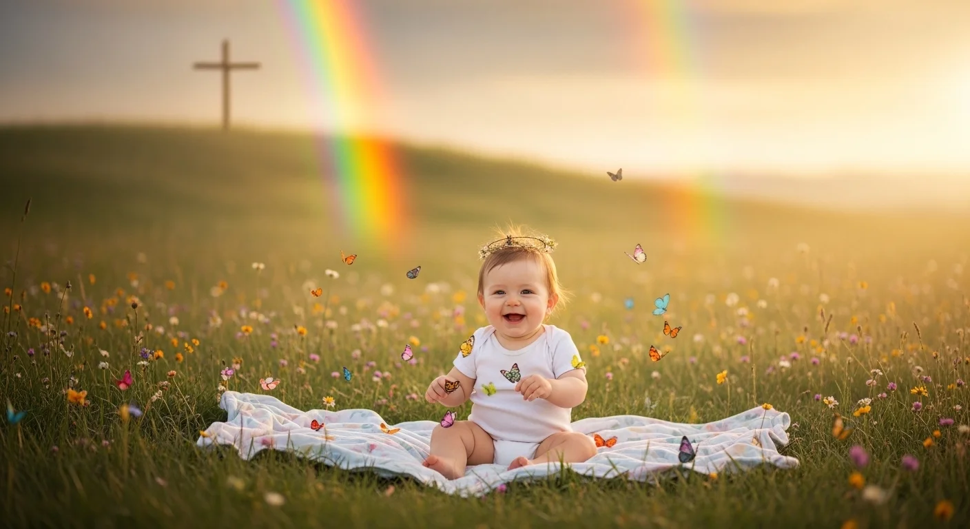 rainbow baby with 25 Inspirational Bible Verses