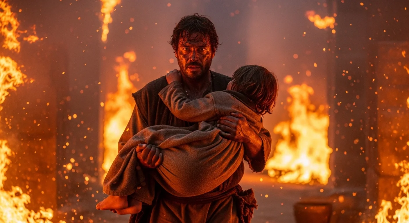 Dream of Saving Someone from a fire