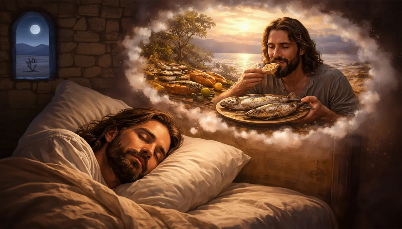 dream about eating fish